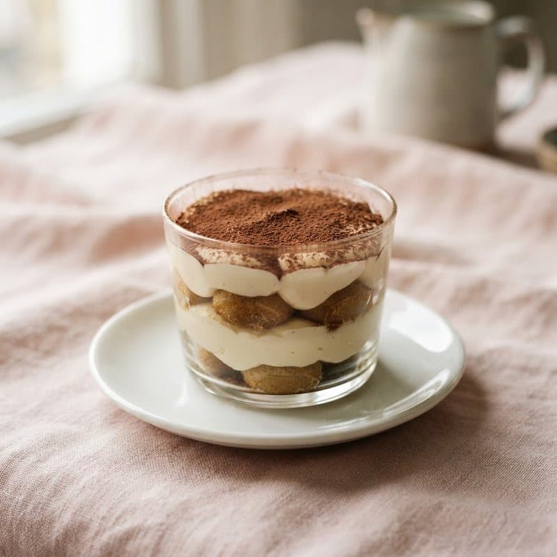 Tiramisu la pahar